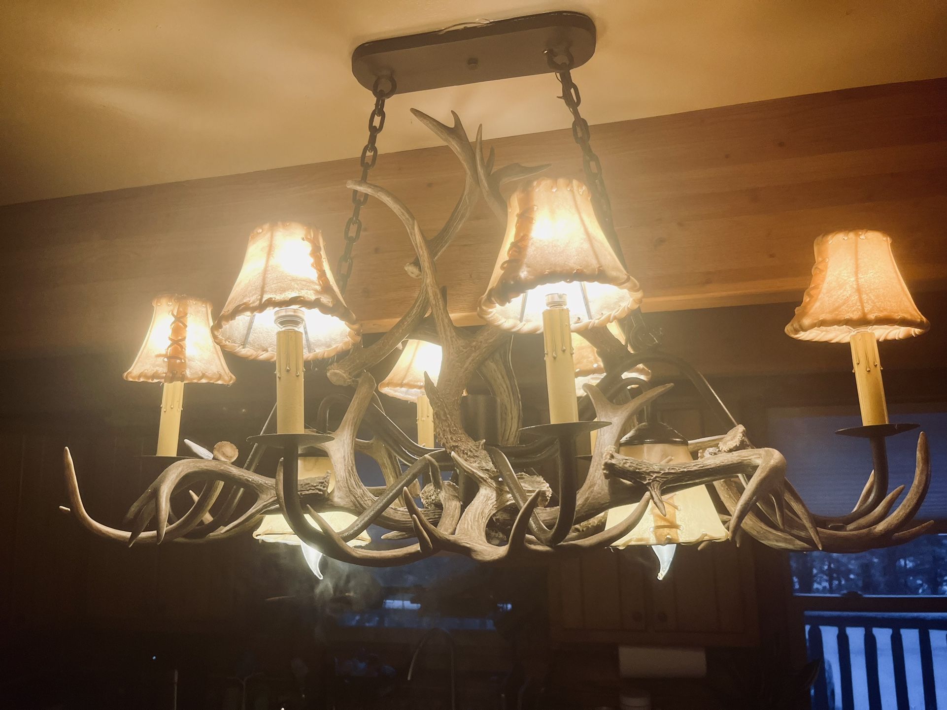 Deer Antler Chandelier 