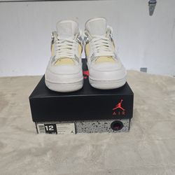 Jordan Retro 4 Pure Money Size 12 Used 