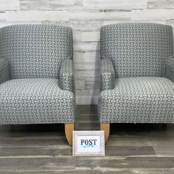 Set of 2 Matching Armchairs