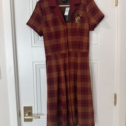 Her Universe Harry Potter Gryffindor House Plaid Dress