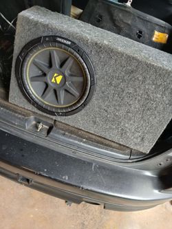 12 inch kicker comp in ported box