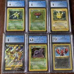 CGC Graded Pokemon Cards
