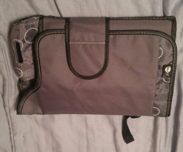Infants portable changing pad.
