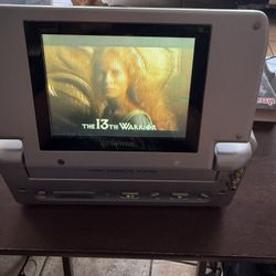 Audiovox VBP2000 Portable VCR VHS Player 5" LCD Screen Tested Works Great