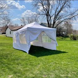 ONLY SALE!!! 10×20 POP UP TENT Polyester 600D with PVC coating

