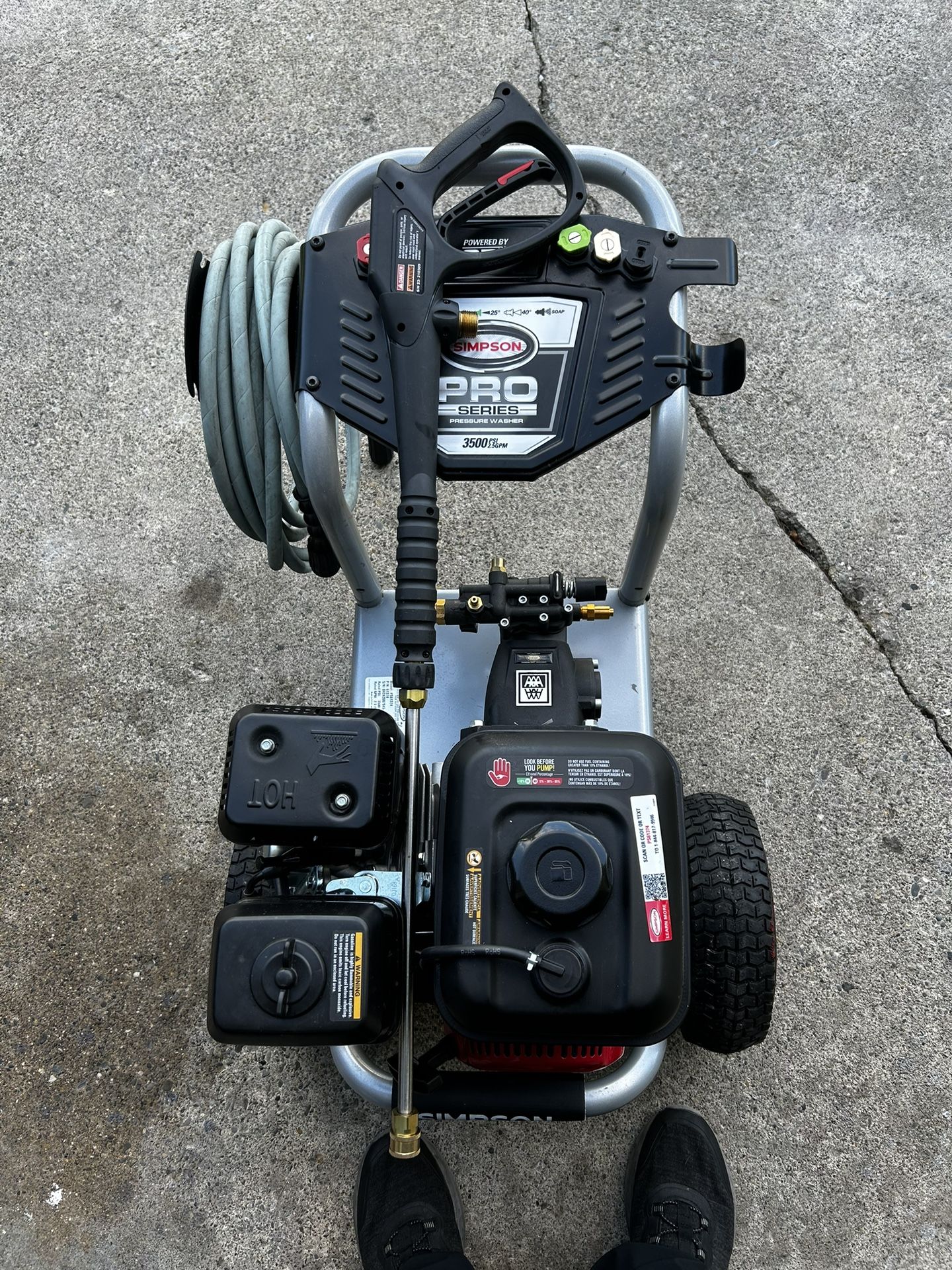 Simpson 3500 Psi Pressure Washer