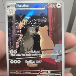 Persian  Pokemon Card 