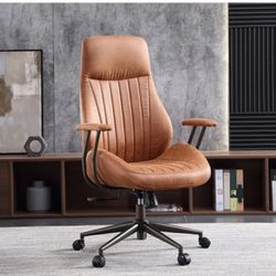 Brown Faux Leather “Executive Chair “ Office Chair 