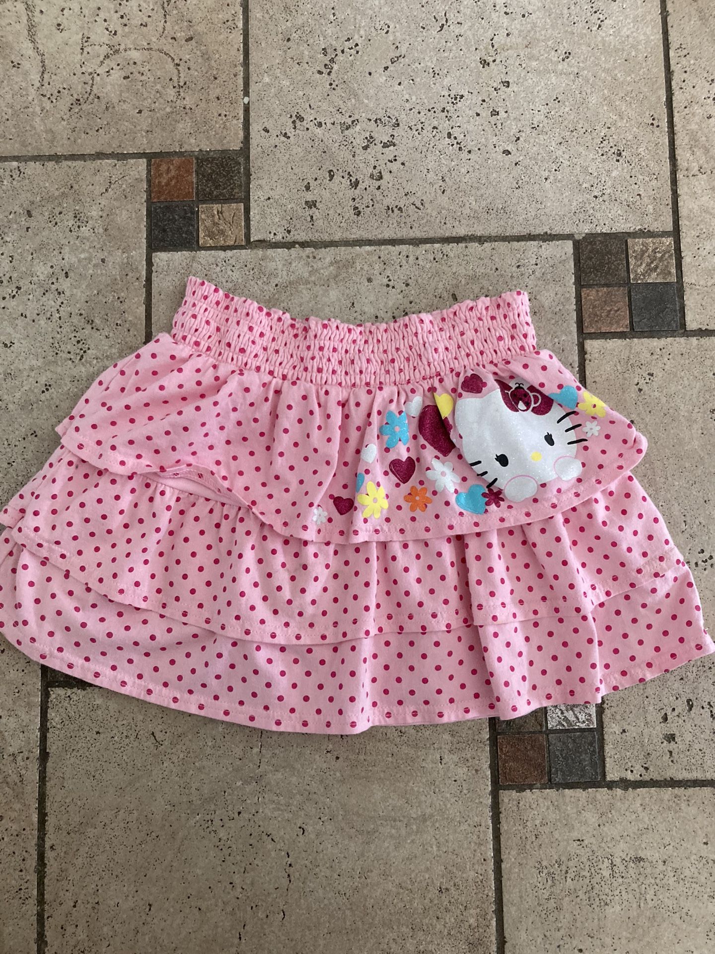 Like New Hello Kitty Skirt Size 7/8