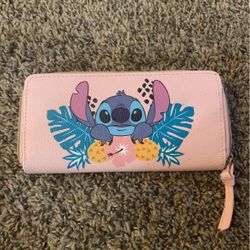 Pink Stitch Wallet