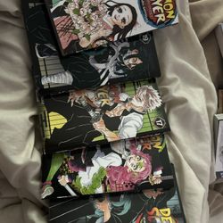 Demon Slayer Manga Vol 23,3,12,14,17