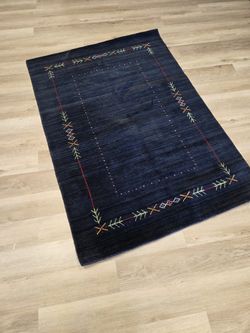 4x6 Handmade Wool Rug
