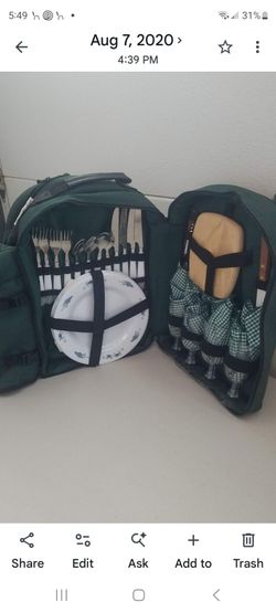 $40 Picnic Backpack