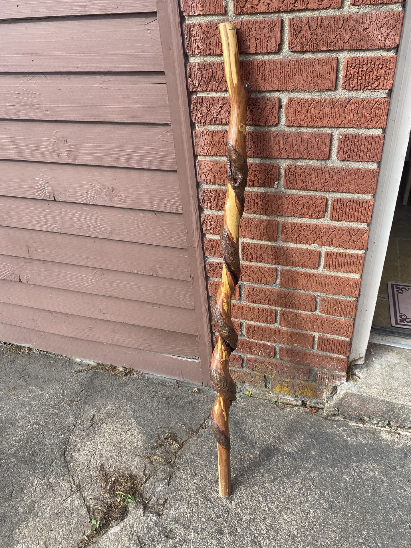 Unique Twisted Wood Walking Stick