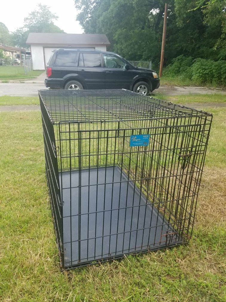 Large Dog Crates 2door 48x30x33 for Sale in Dallas, TX OfferUp