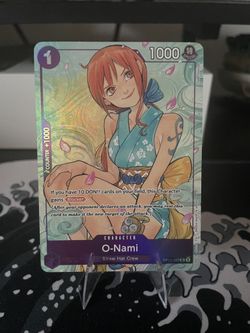 O-nami Op05-062 One Piece Promotion Cards