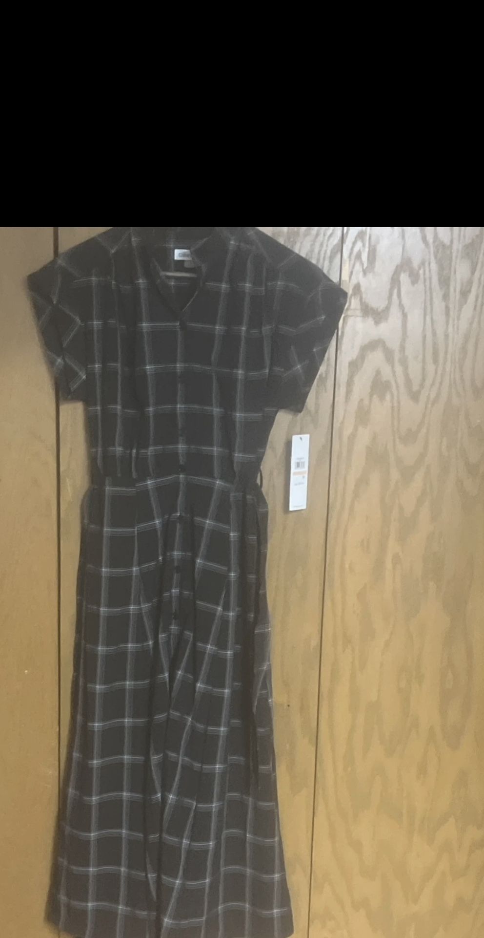 Calvin Klein Plaid Dress - Size 2