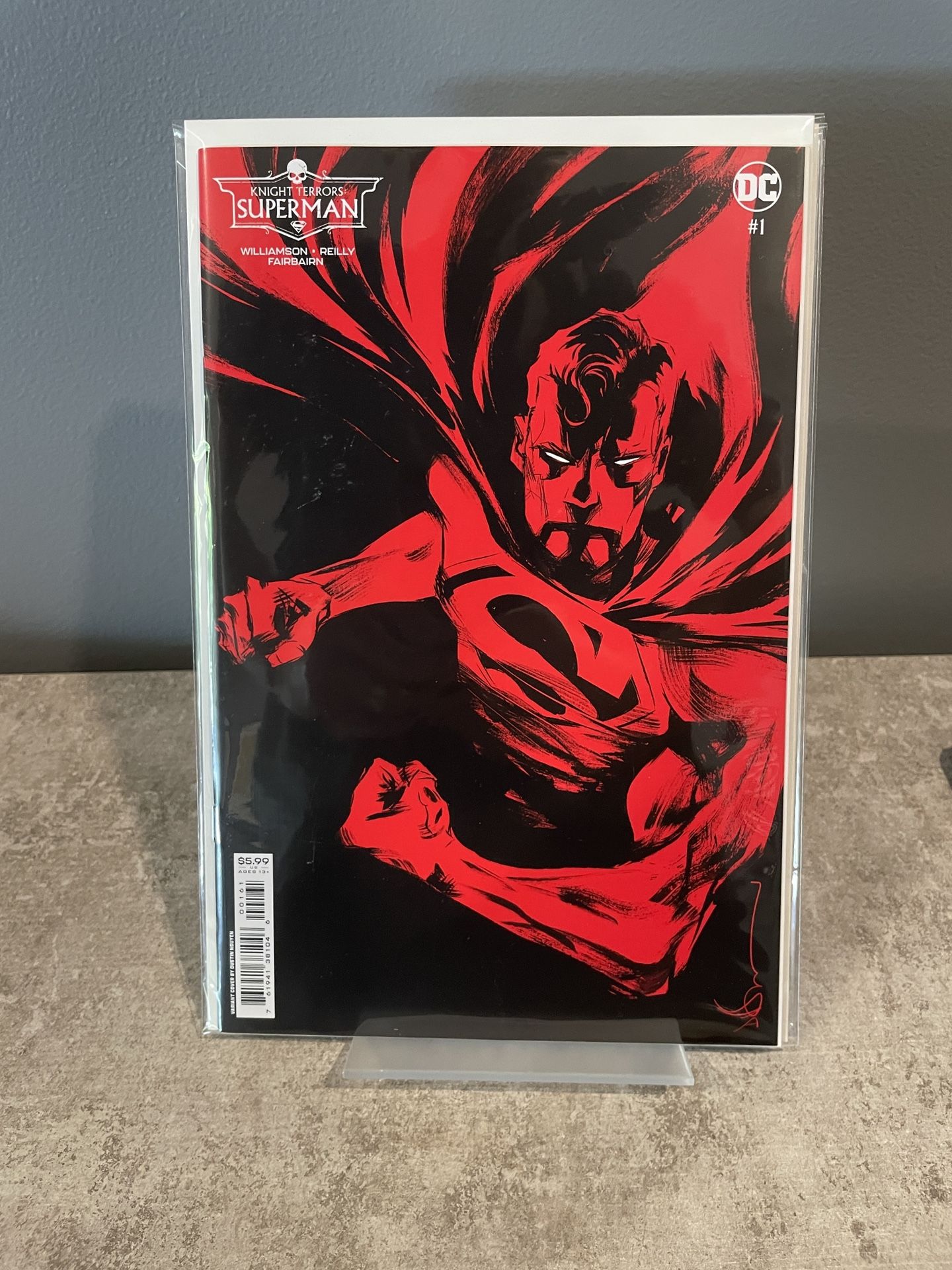 Knight Terrors: Superman #1 (DC Comics, 2023) Nguyen Variant Cover