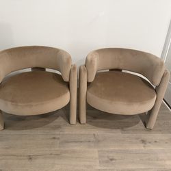Modern Accent Chairs (Set of 2)