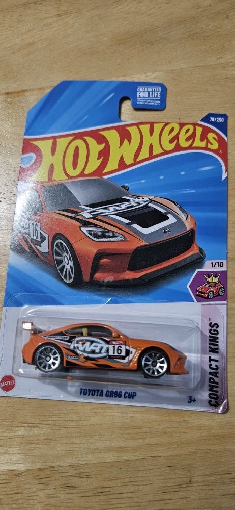Hotwheels Toyota Gr86 Cup