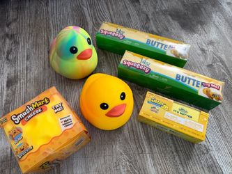 Authentic NEW Squishee yellow drop