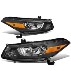 08-12 Honda Accord 2-Door Coupe Headlights Faros Calaveras Micas Luces Lamps