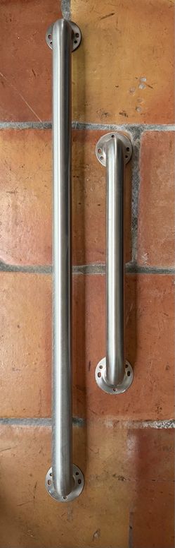 Grab Bars ADA Compliant Stainless Steel | 36” & 18” | Set of 2