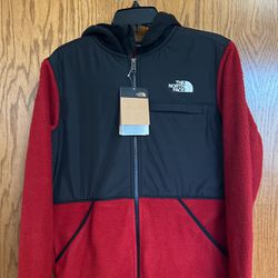 The North Face Boys Xxl (18/20)  Full Zip Up Fleece With Hoodie…Can’t Beat The Price!!! Beautiful Looking Fleece!!