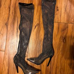 Women’s Thigh High Heels Size 8 Fashion Nova