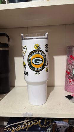 Green Bay Packers Tumbler with Lid