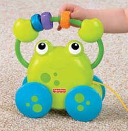 Infant toy Fisher-Price pull along froggie