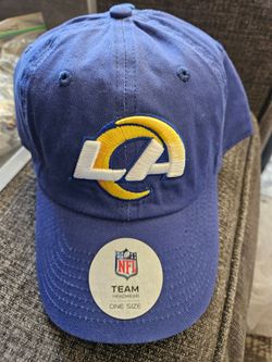 Rams hat one size all 18obo great for father's day