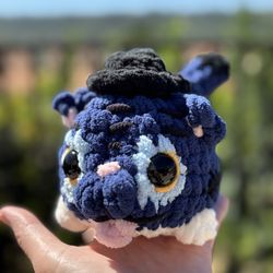 K Pop Demon Hunter Derpy Tiger 🐯 handmade 🧶 crochet 🧶 plushie