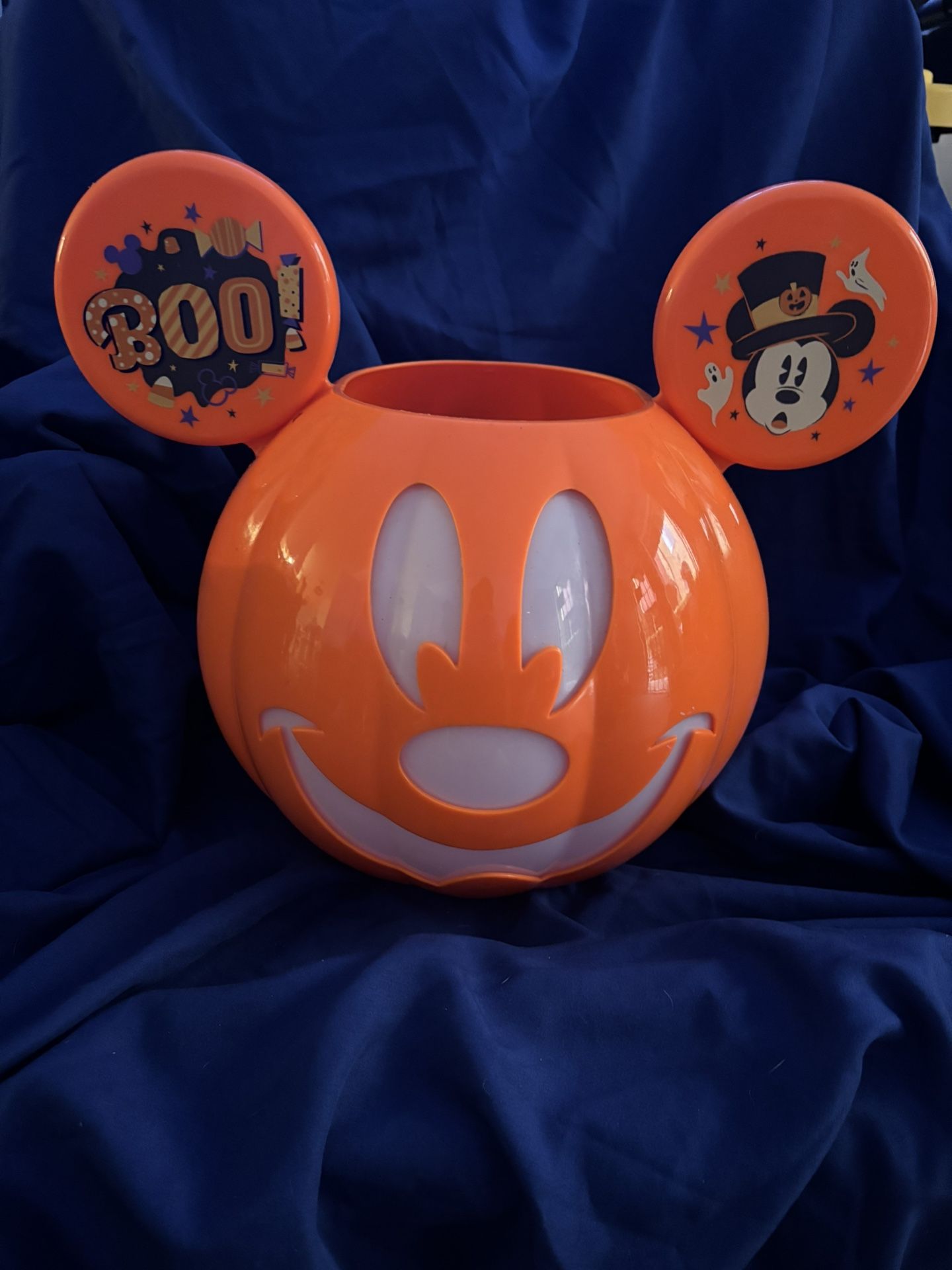 Mickey Pumpkin Candy Bowl