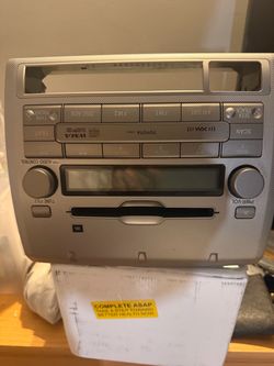 2011 Toyota Tacoma original cd stereo model 86120-04160