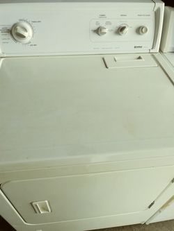Kenmore gas dryer works great heavy duty extra large capacity