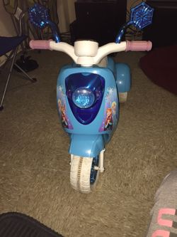 3 wheeler frozen bike