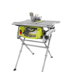 RYOBI 15 Amp 10 in. Table Saw with Folding Stand