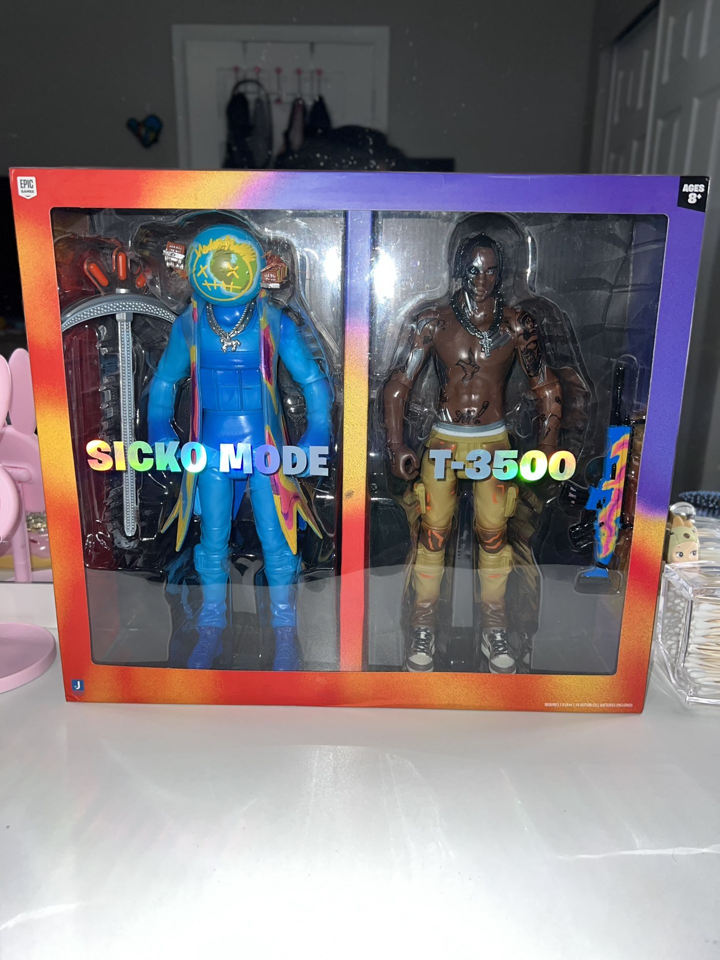 Original 2020 Fortnite X Travis Scott Cactus Jack Fortnite 12 Inch Action Figure Set Collectible