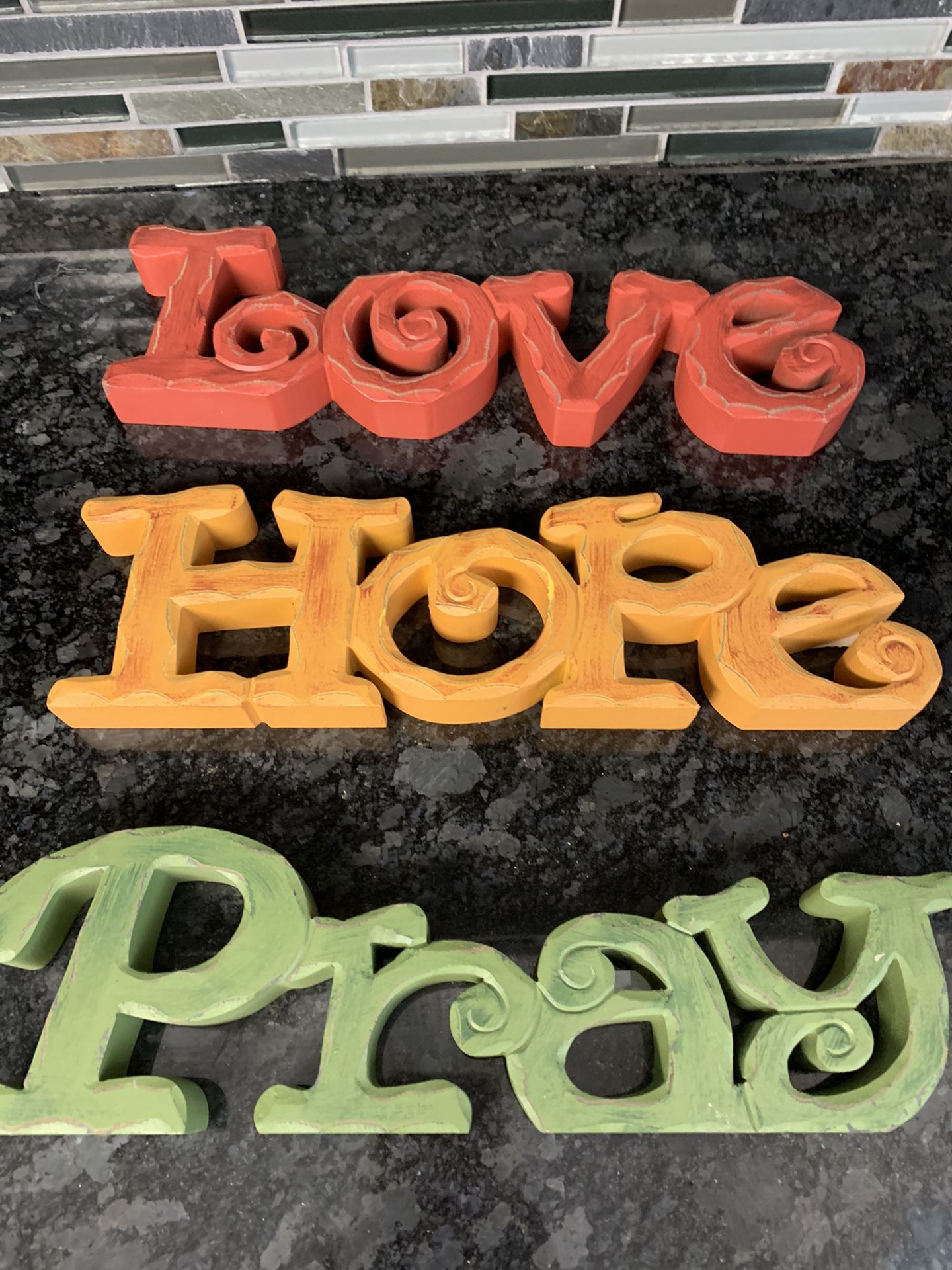 Love Hope Pray Decor