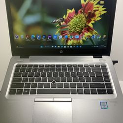 i5..i5..HP  WINDOWS  11 ELITEBOOK  840 -G4…7 GENERATION   ….130 GB …SSD  ( Capacity  ) 16.0 RAM . READY FOR CLASSES  From  HOME 