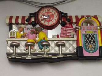 1950's style Coca-Cola Memorabilia. It's a clock!