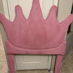 Twin Headboard Pink Princess Style