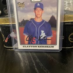 2008 Topps Updates & Highlights - Clayton Kershaw /Gold Foil 