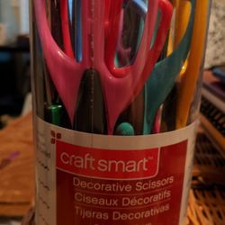 12 Pc. Craft Mart Fancy Cutting Scissors
