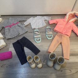 Our Generation 18 Inch Winter Doll Outfits