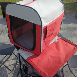 Soft side animal crate