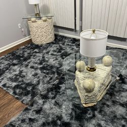 Stone Coffee & End Table 