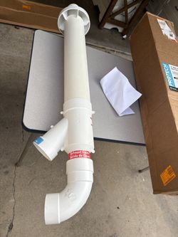 Rheem 3 in. PVC Horizontal or Vertical Concentric Vent Termination Kit for High Efficiency Tankless Gas Water Heaters. New In Box 