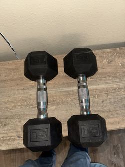 15 Pound Dumbbells